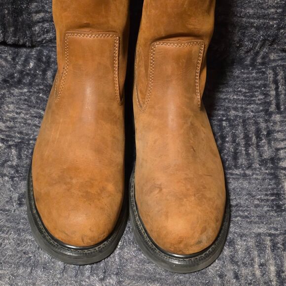 WOLVERINE Steel Toe Work Boots Mens 12M  DD Wellington Leather Work #W04707 main image 7